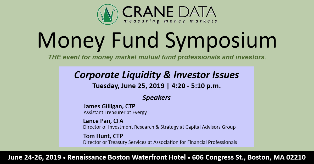 Crane’s 2019 Money Fund Symposium Capital Advisors Group